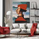 Painting by numbers painter portrait Piero Della Francesca